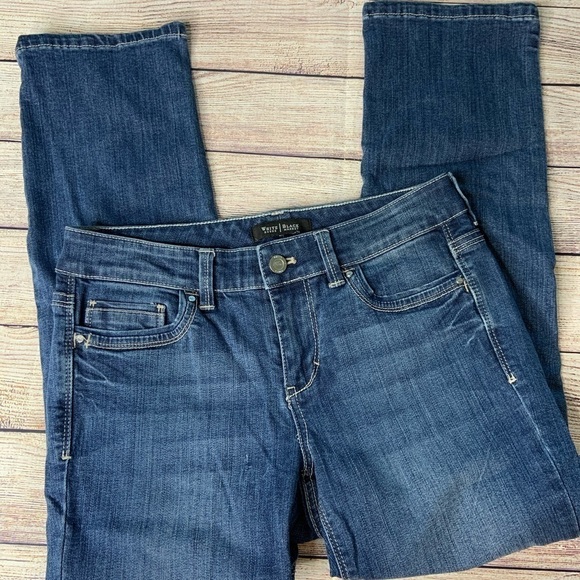 White House Black Market Crop Leg Jeans 2 - Picture 1 of 5